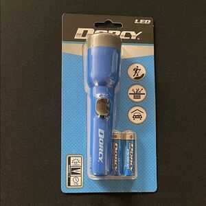 Dorcy Blue LED Flashlight 60 Lumens New
